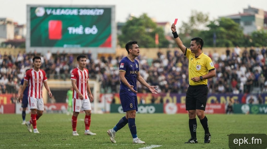 V-League 2026/27: Cơn bão thẻ đỏ và những bài toán kỷ luật đầu mùa