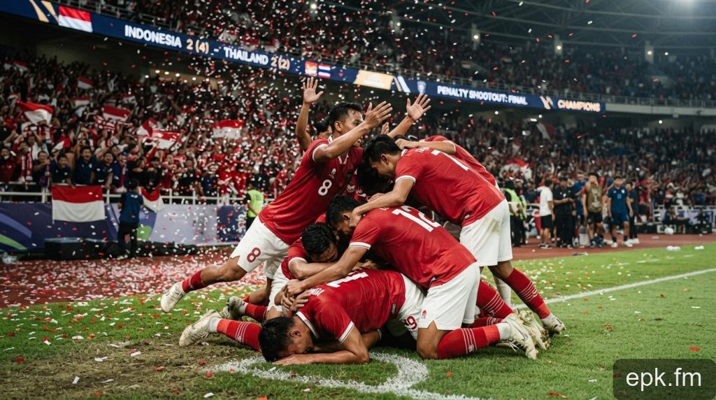 Indonesia lên ngôi vương FIFA ASEAN Cup 2026: Bản lĩnh từ loạt luân lưu cân não